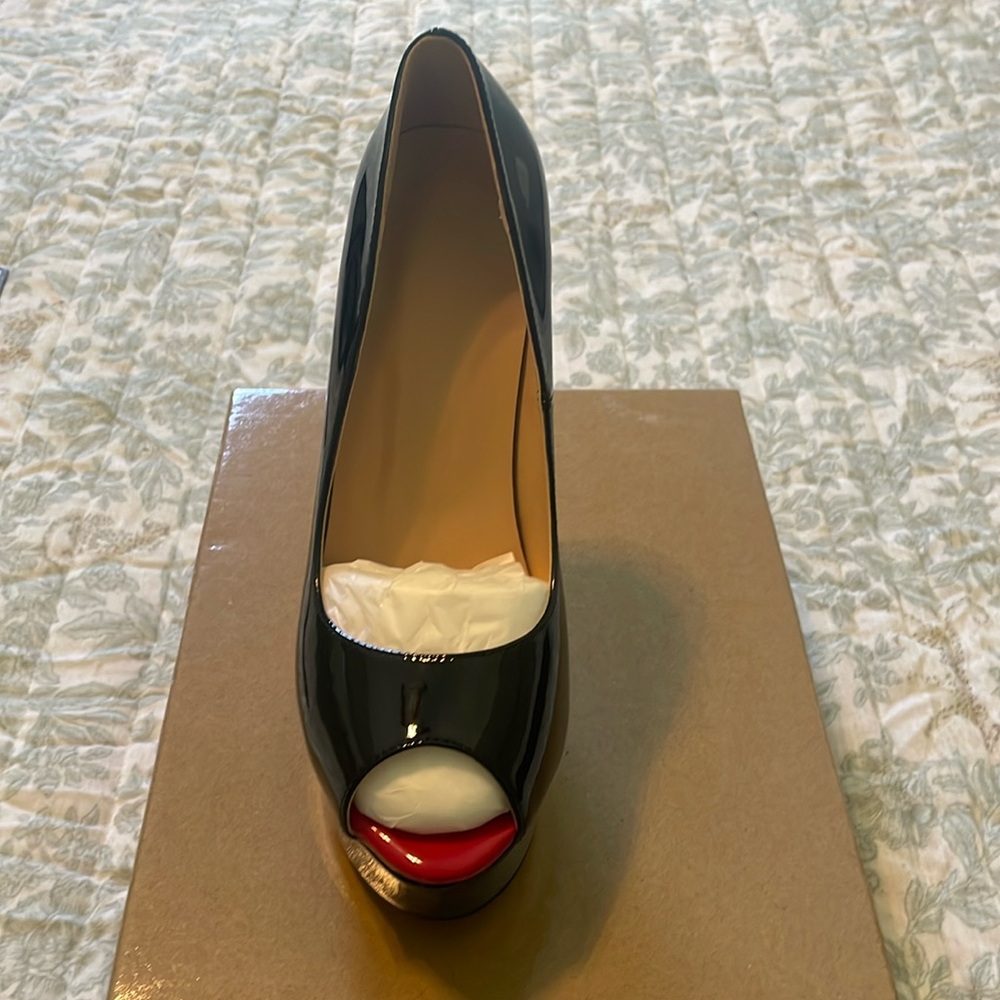 Peep Toe Platform Stiletto High Heel Pumps